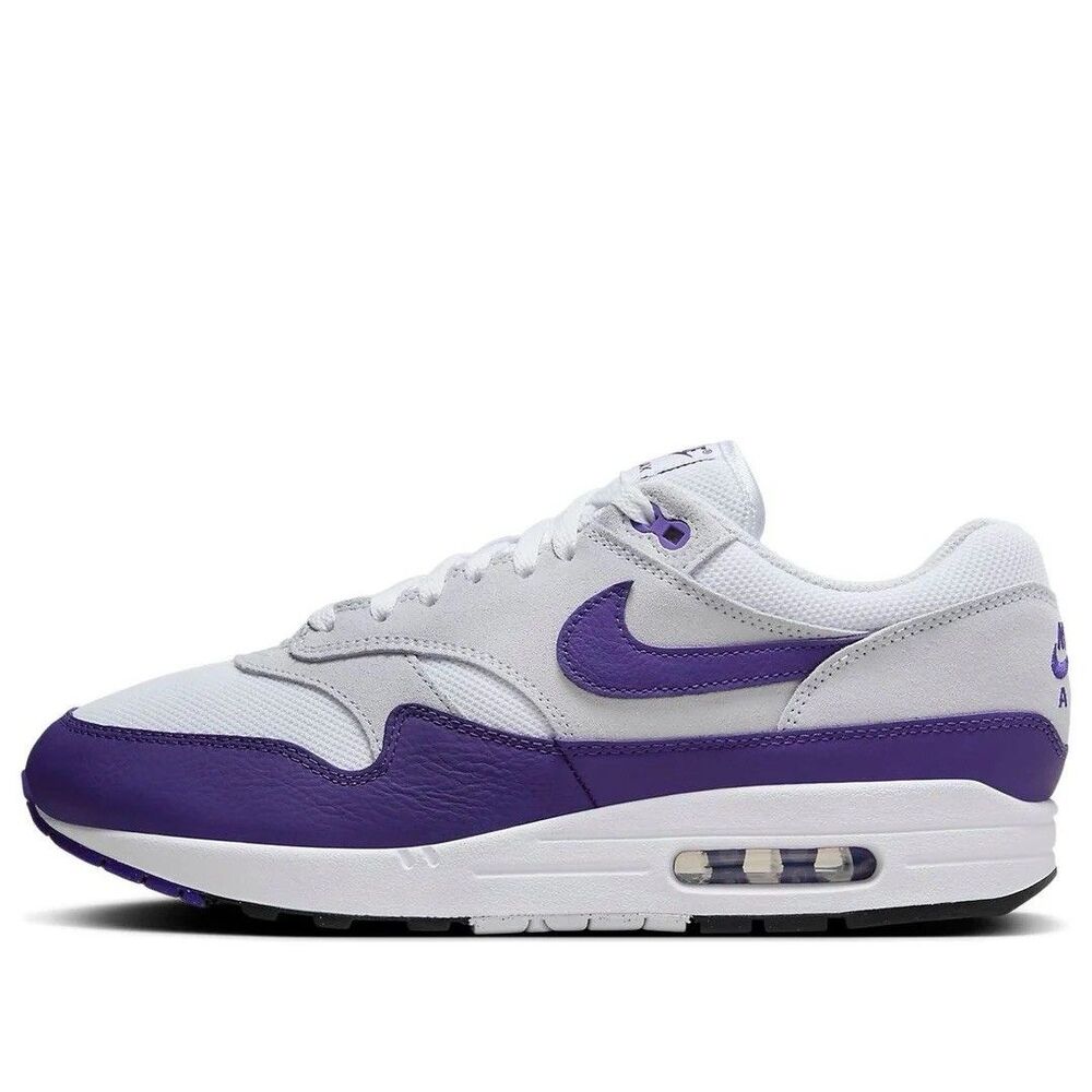 Size 10 Nike Air Max 1 SC Field Purple White Mens Athletic Shoes DZ4549-101